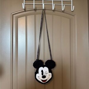 Mickey Mouse Black Crossbody Bag